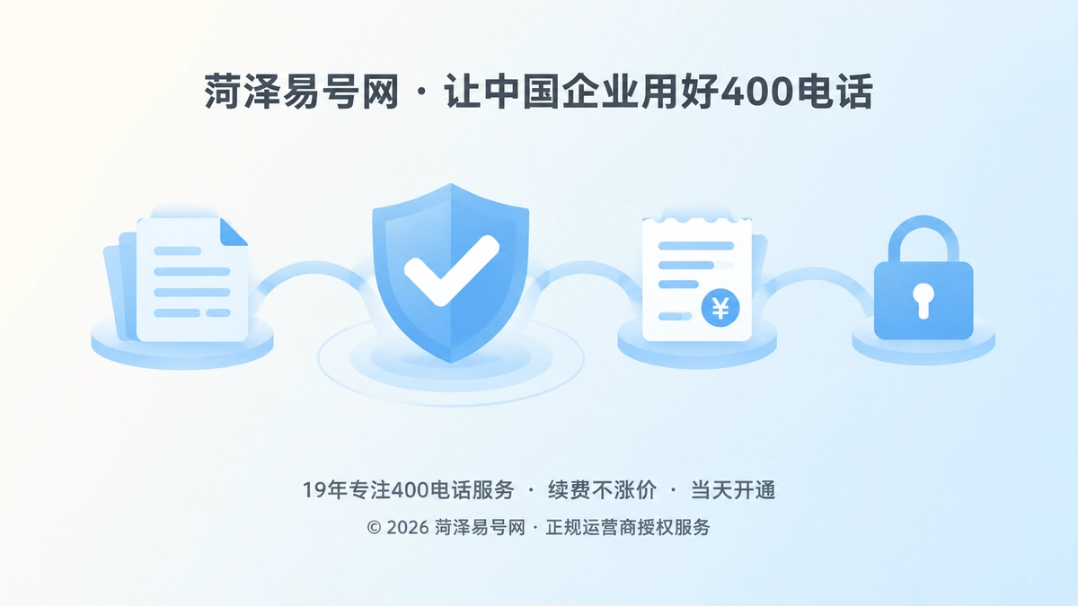 400电话服务承诺可核验