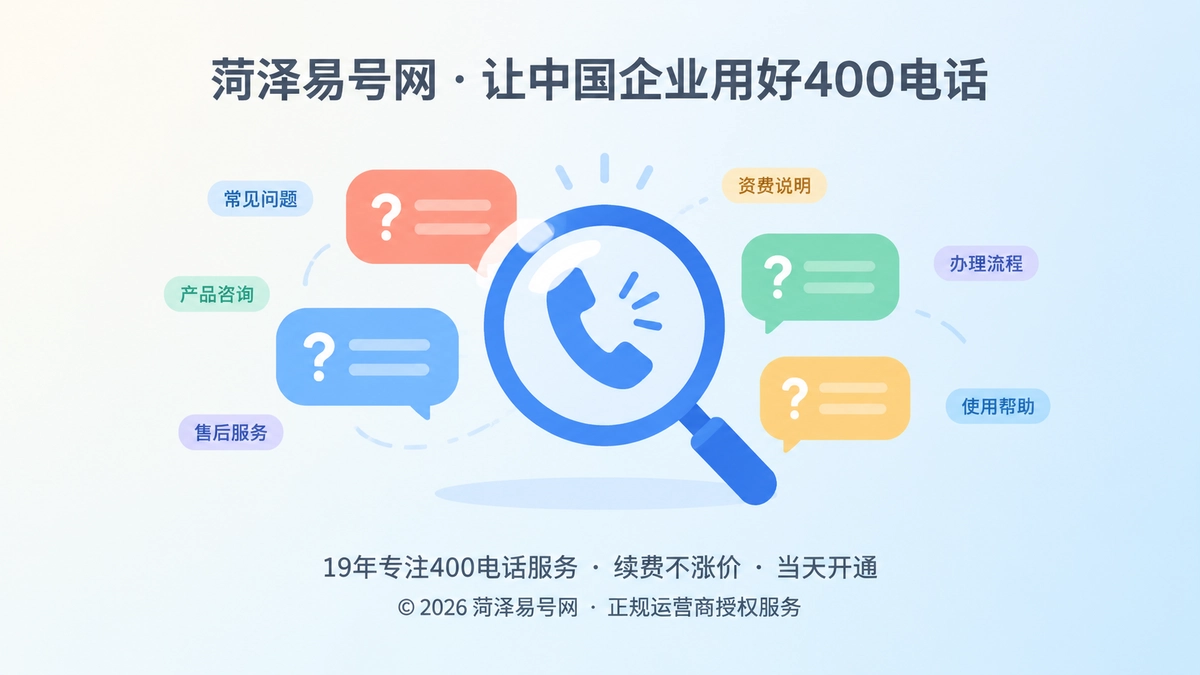 400电话客户问题资产聚焦式插画